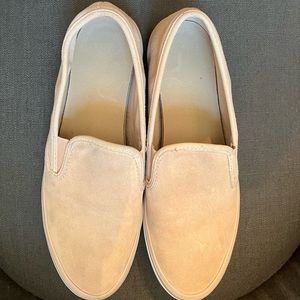 Sperry slip on , blush womens size 8